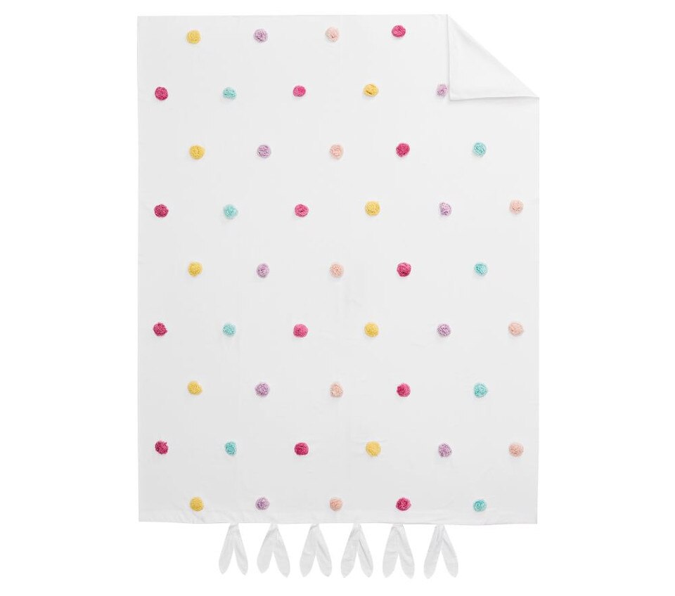 Zoey PomPom Duvet Cover